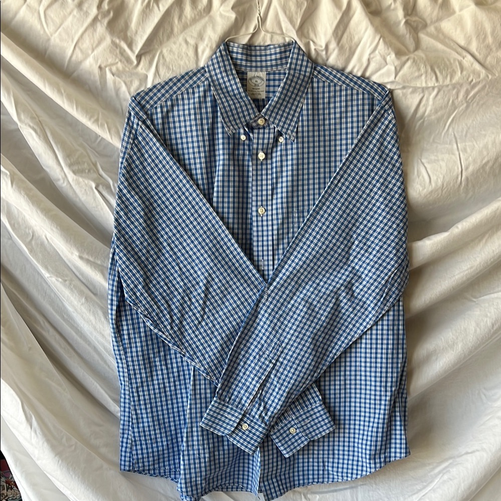 Brooks Brothers Blue Casual Button Down Shirt